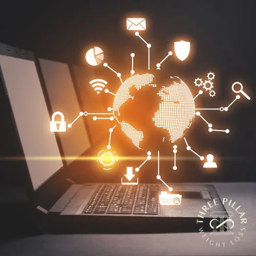 Image of Laptop with Results