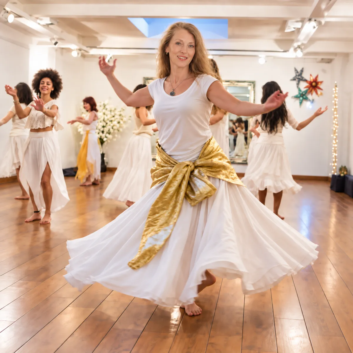 Femmes participant à un atelier de danse neurosomatique et de libération corporelle