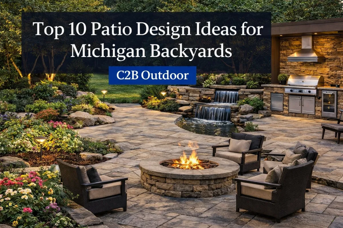 Top 10 Patio Design Ideas for Michigan Backyards