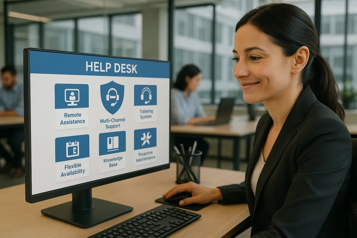 smiling person wearing headset in call center - call center stock videos & royalty-free footage