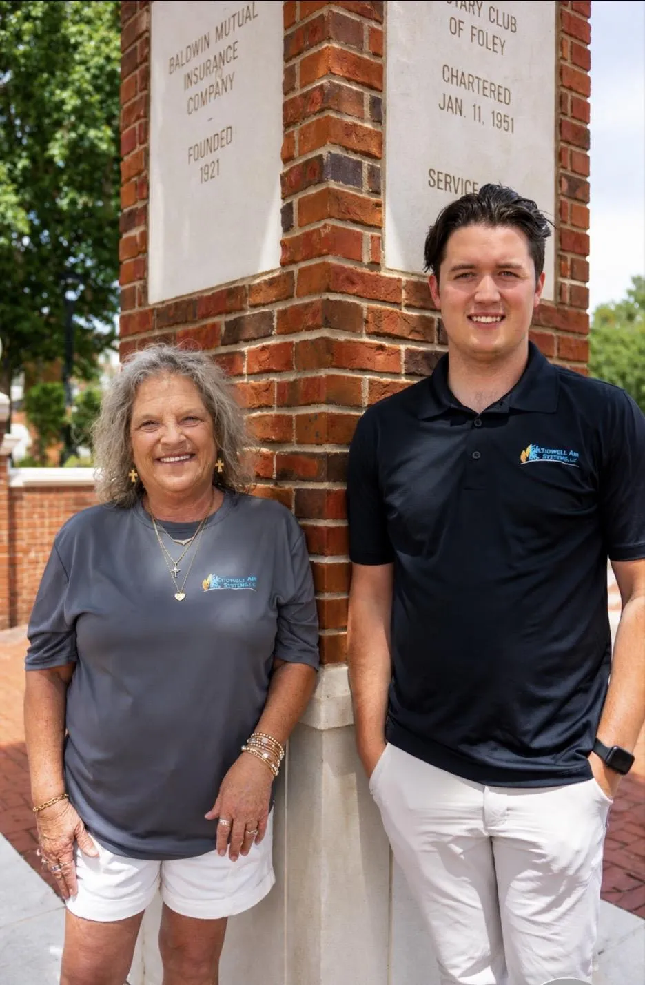 Kathy Tidwell and Joshua Fields