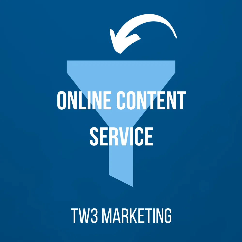 online content service by TW3 Marketing