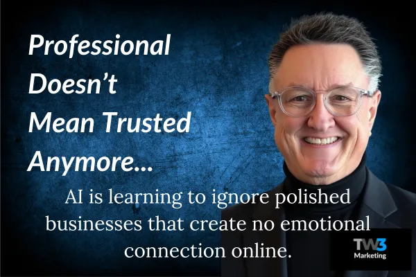 Tw3 Marketing | Professional Doesn’t Mean Trusted Anymore