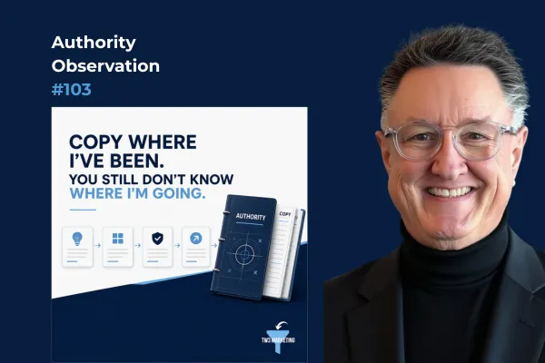Copy Where I’ve Been—Not Where I’m Going