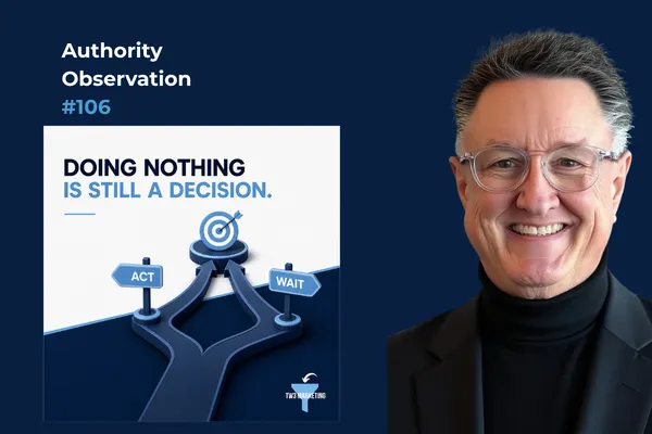 Doing Nothing Is Still a Decision | Bobby Christy