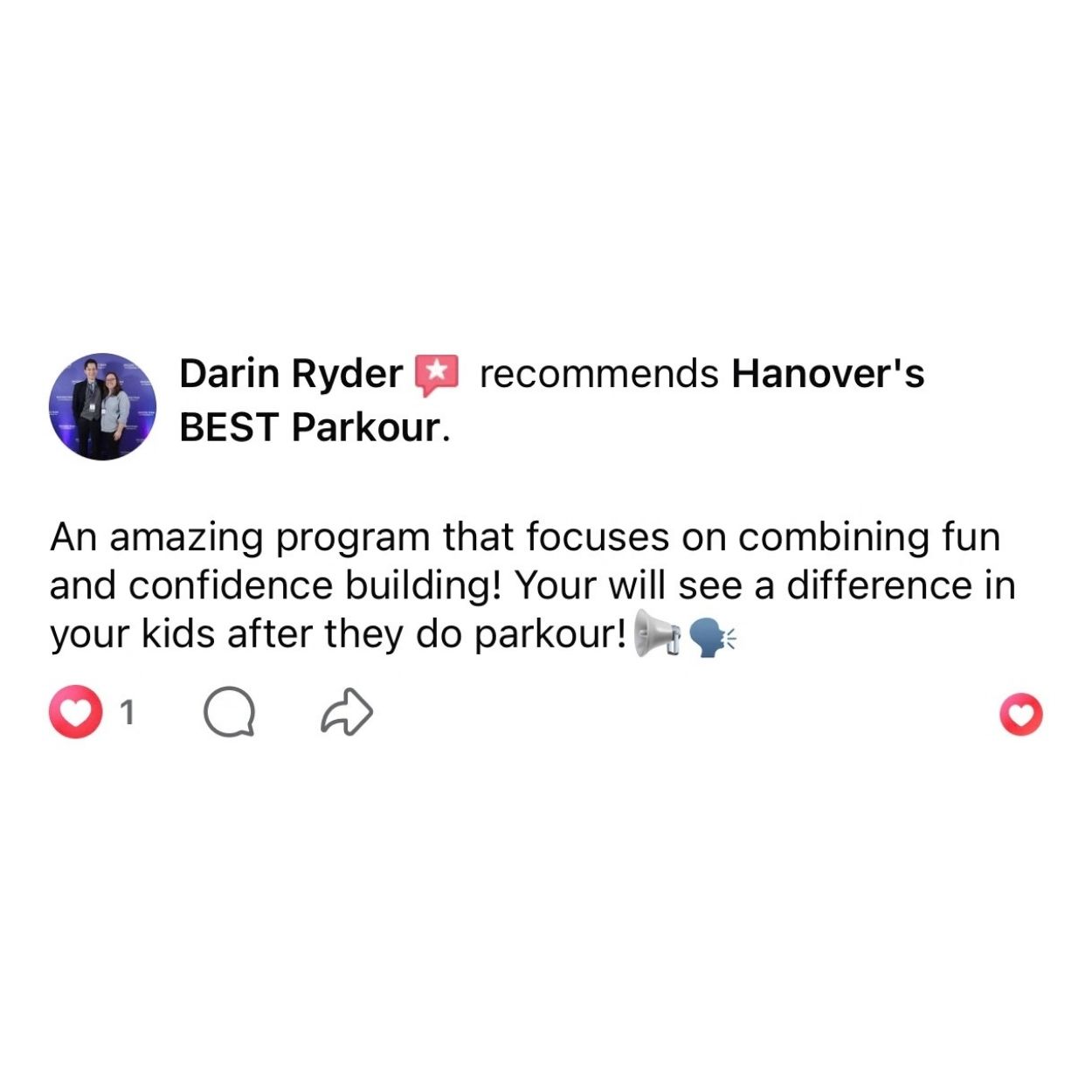 Review forHanover's BEST Parkour