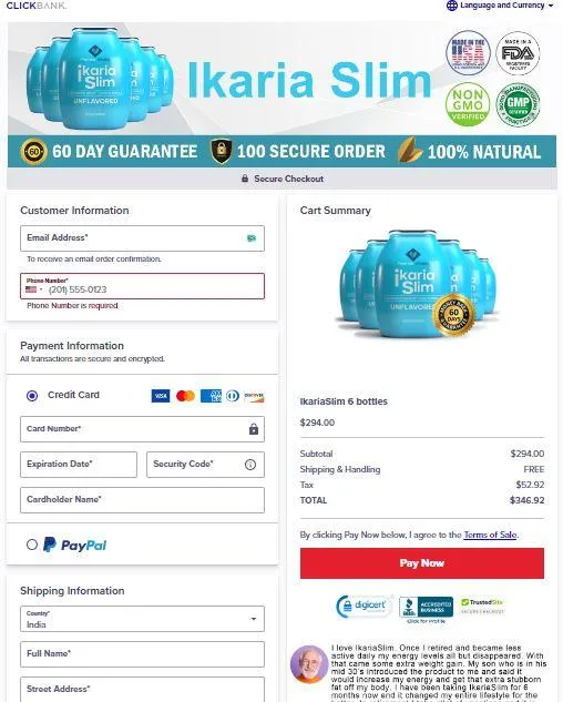 ikariaslim order