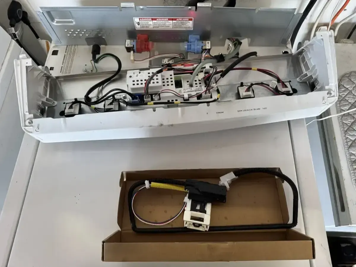 Washer door lock and lid lock replacement repair