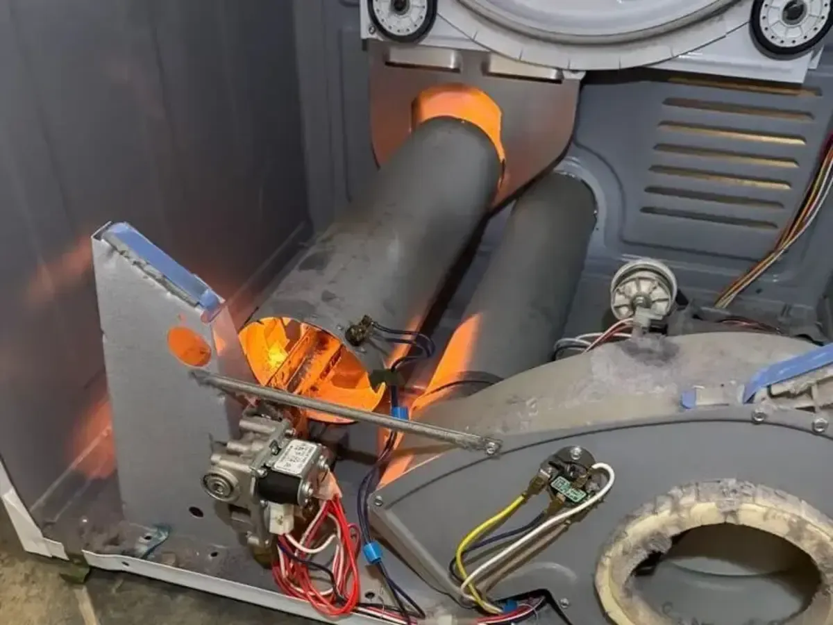 Gas dryer igniter and burner repair service