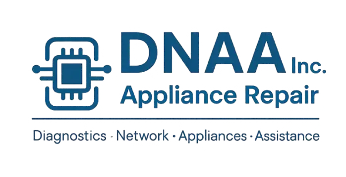 DNAA Appliance Repair logo serving Sacramento and North Bay areas