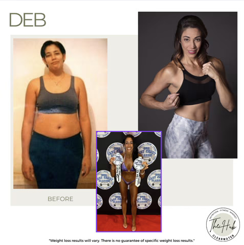Deb Sousa fitness coach Clearwater women's transformation