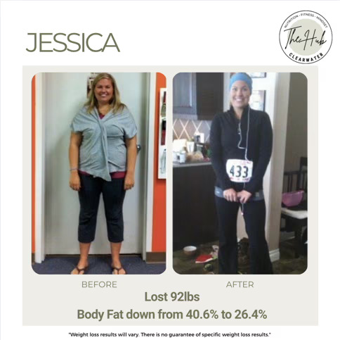 Jessica mom fitness transformation results