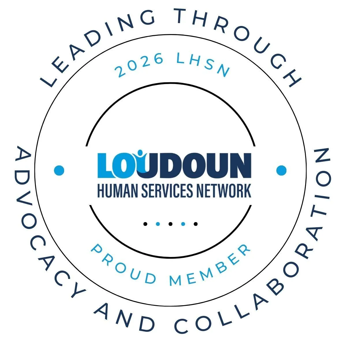 Logo and name for the Loudoun Human Services Network