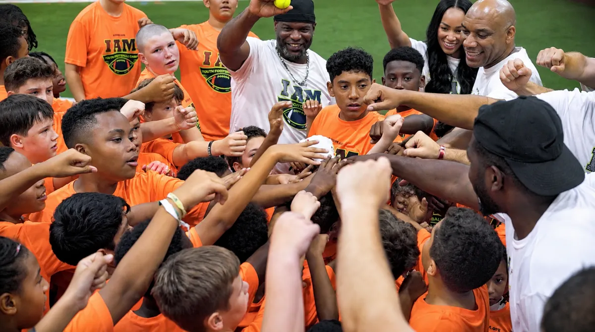 More Than a Game: Building Champions Through Service at Our 2026 Youth Football Camp!