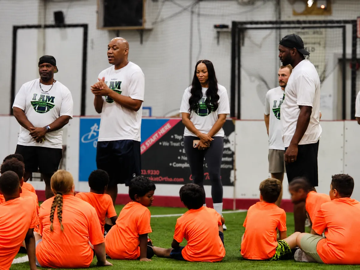 A youth football camp event held in july 2025