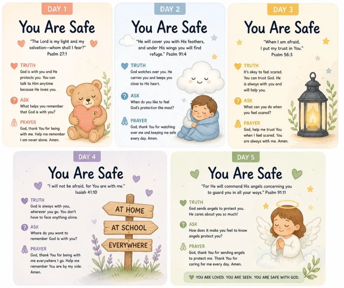 5-Day Devotional: You Are Safe