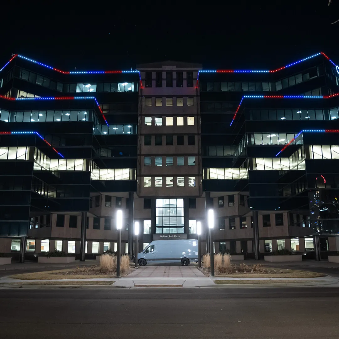 Permanent commercial lighting for christmas and accent okc ok