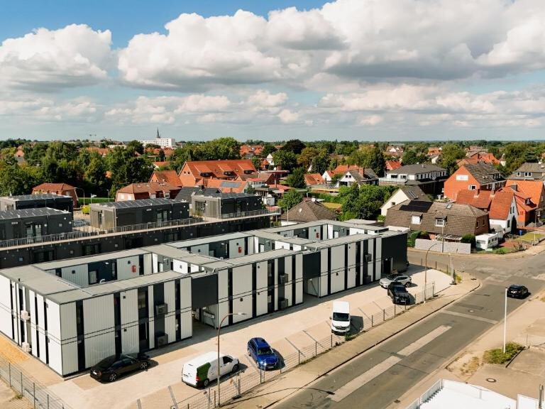 Außenansicht Monteurunterkunft Winsent Winsen