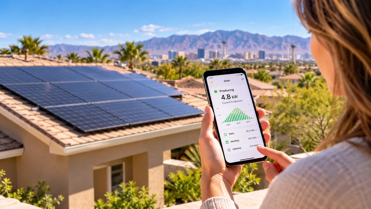 Solar Monitoring Showing an Error? What Las Vegas Homeowners Should Know