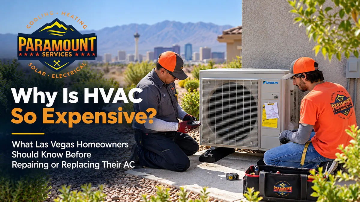 Why Is HVAC So Expensive? | Las Vegas HVAC Guide