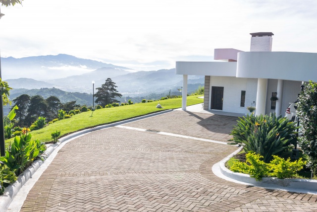 Costa Rica Mountain Home daytime view over San José valley