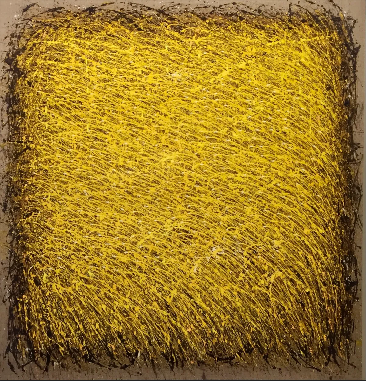 Theo, Acryl auf Leinwand, 80 × 100 cm, 2025, von Sven Liesy: Zeitgenössisches Acrylgemälde mit maskenhafter Figur, leuchtenden Farben und urbaner Street-Art-Ästhetik – einzigartiges Unikat.