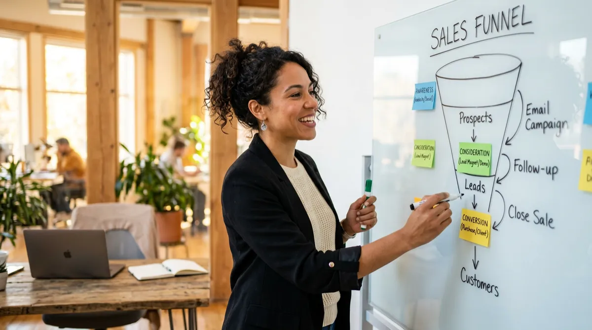 How to Build a Sales Funnel for Your Small Business Without a Tech Team