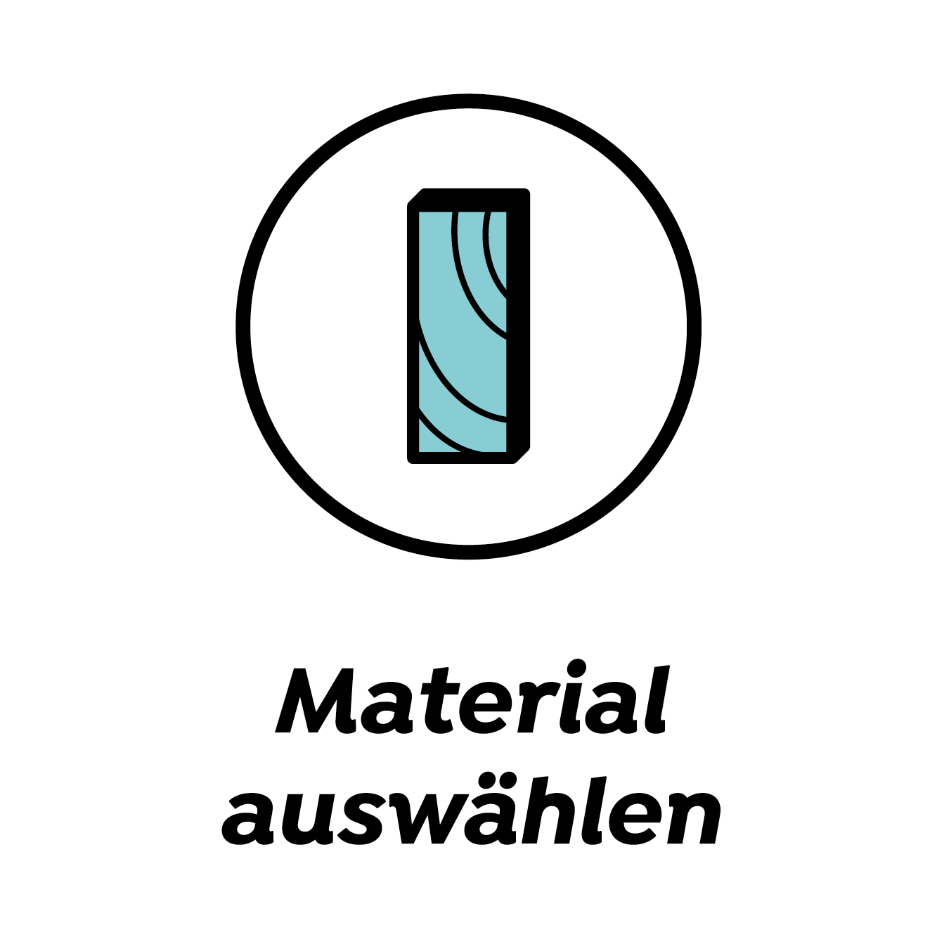 Material auswählen