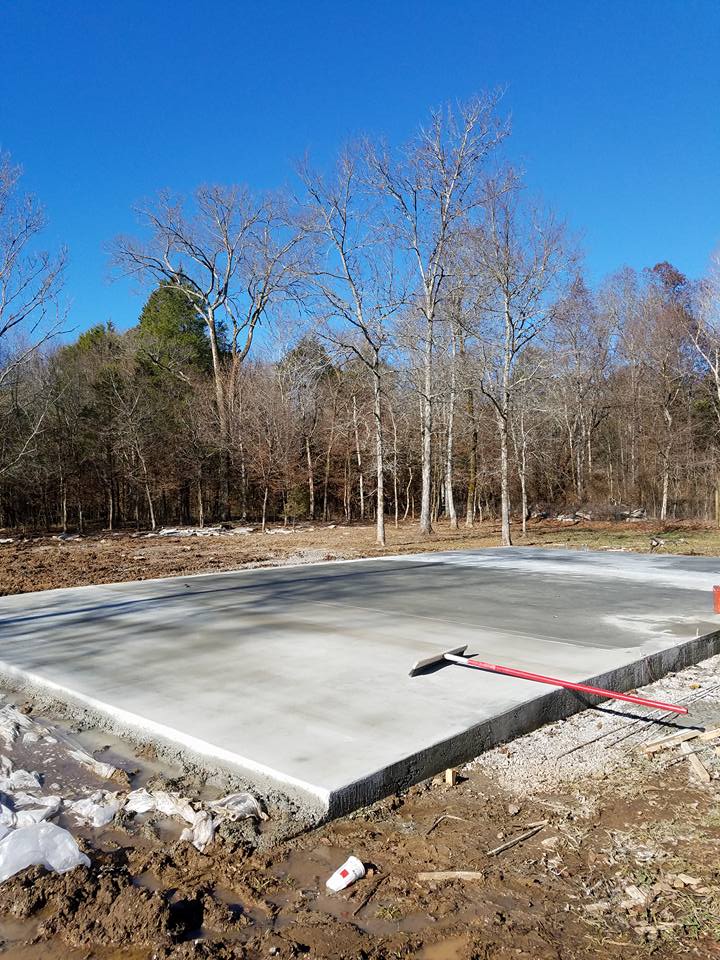 C&L Services Company constructing Slab