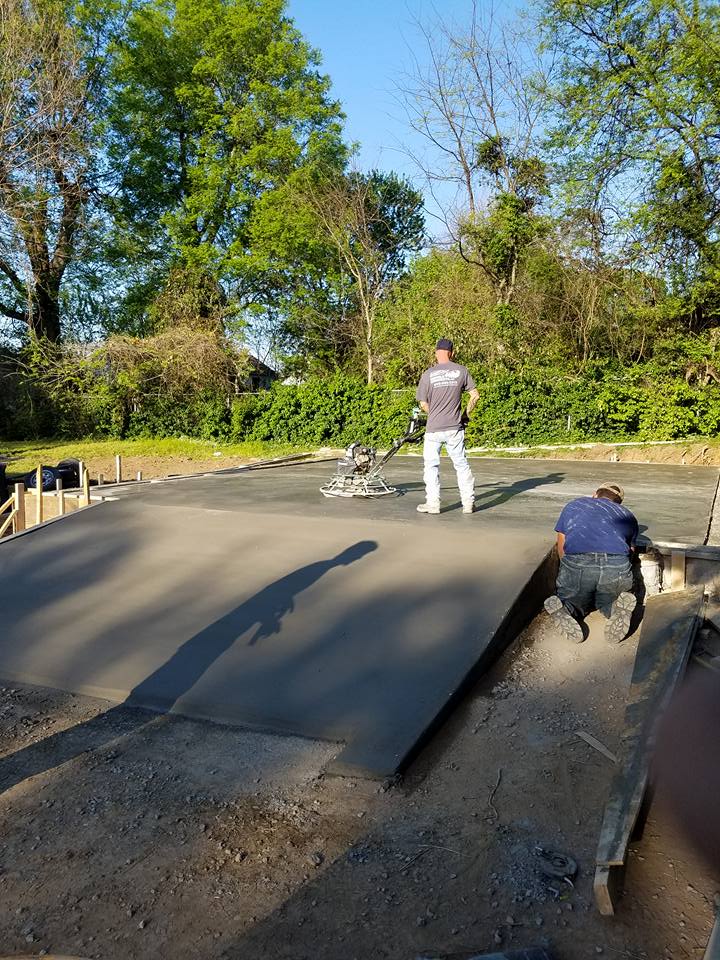 C&L Services Company constructing Driveway