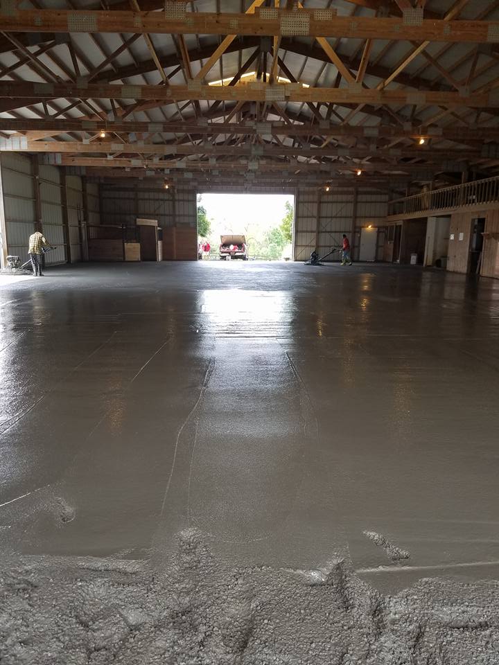 C&L Services Company constructing Commercial Floor