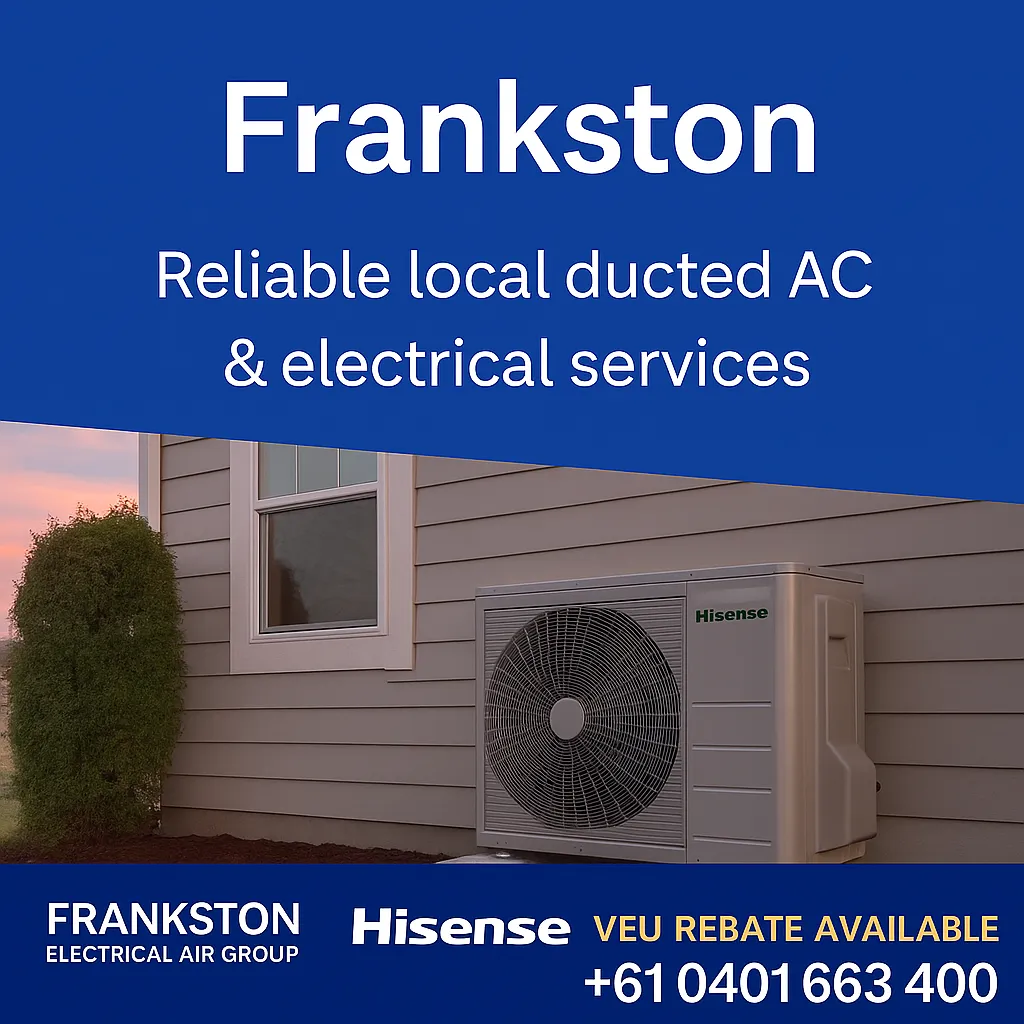Frankston ducted air conditioning and electrical services