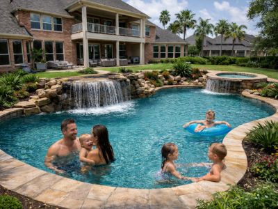 Custom Waterfalls in Houston