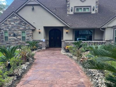 Stamped Concrete in Houston