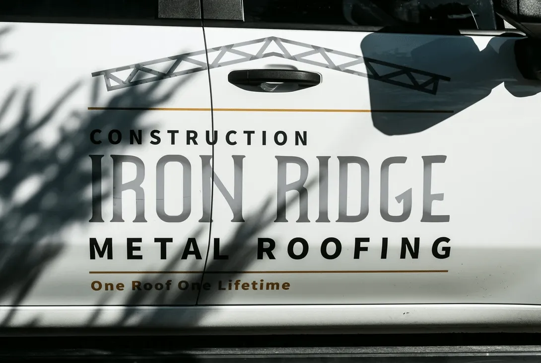 an iron ridge construction truck 