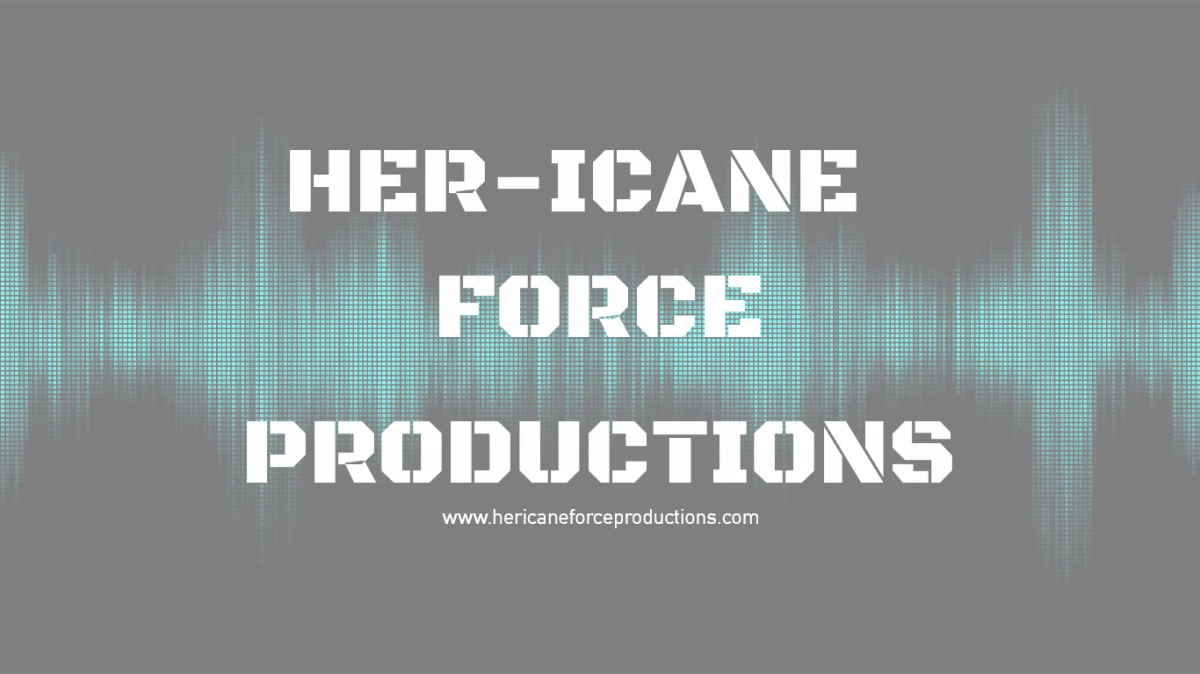 HER-icane Force Productions Brand Logo