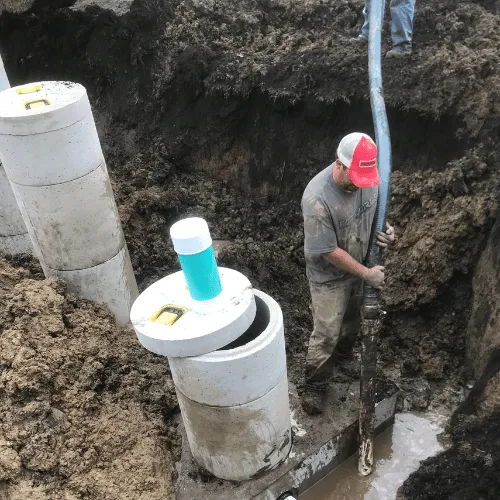 commercial ag building waterline