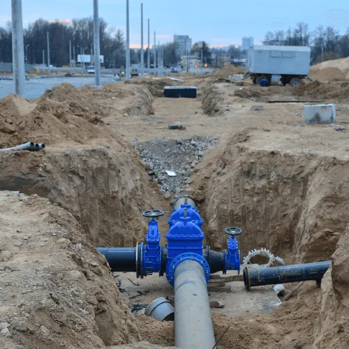 waterline repair murray county