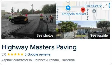 paving company reviews