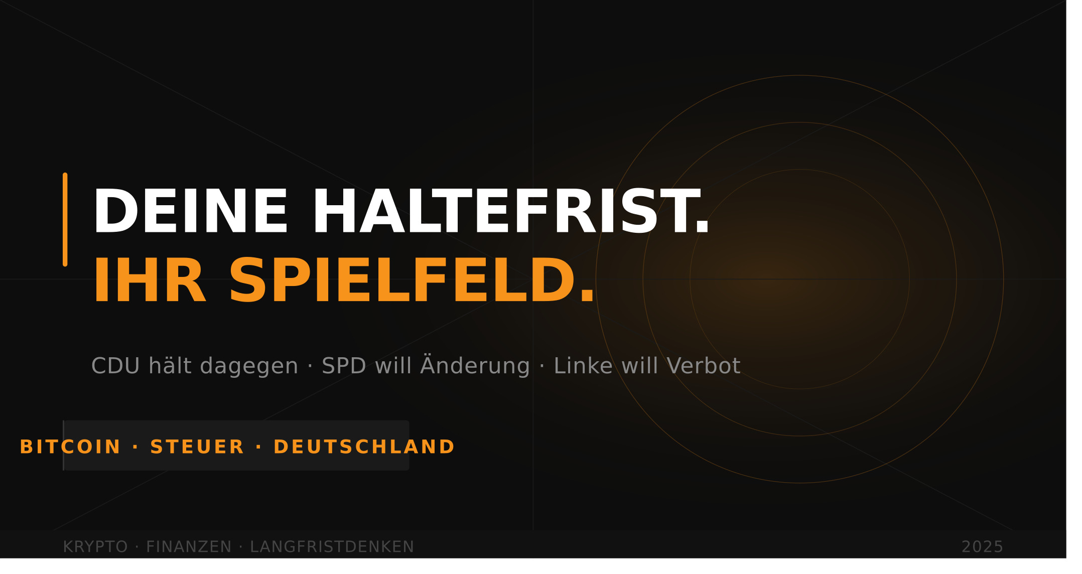 Bitcoin Haltefrist Deutschland: Was du jetzt wirklich wissen musst 🔍