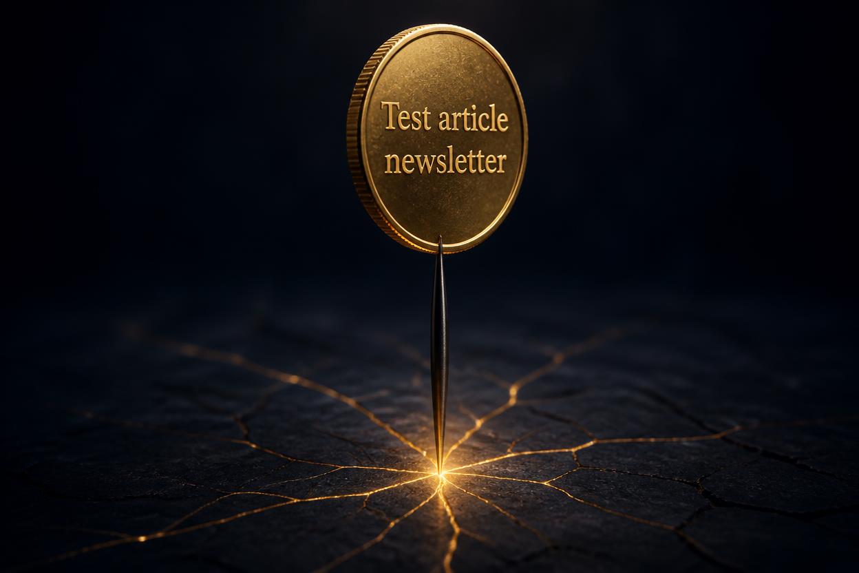 test artikel für newsletter versand