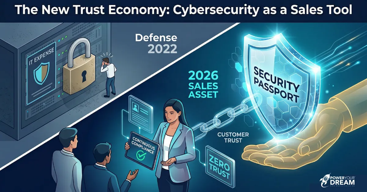 Cybersecurity as a sales tool