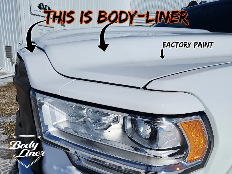 Body-Liner, the BEST way to delete your chrome, plus its guaranteed not chip or peel.