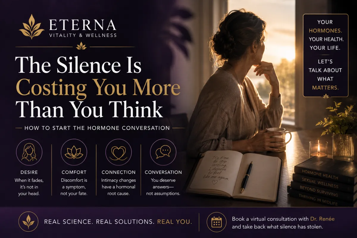 The Silence Is Costing You More Than You Think: How to Start the Hormone Conversation