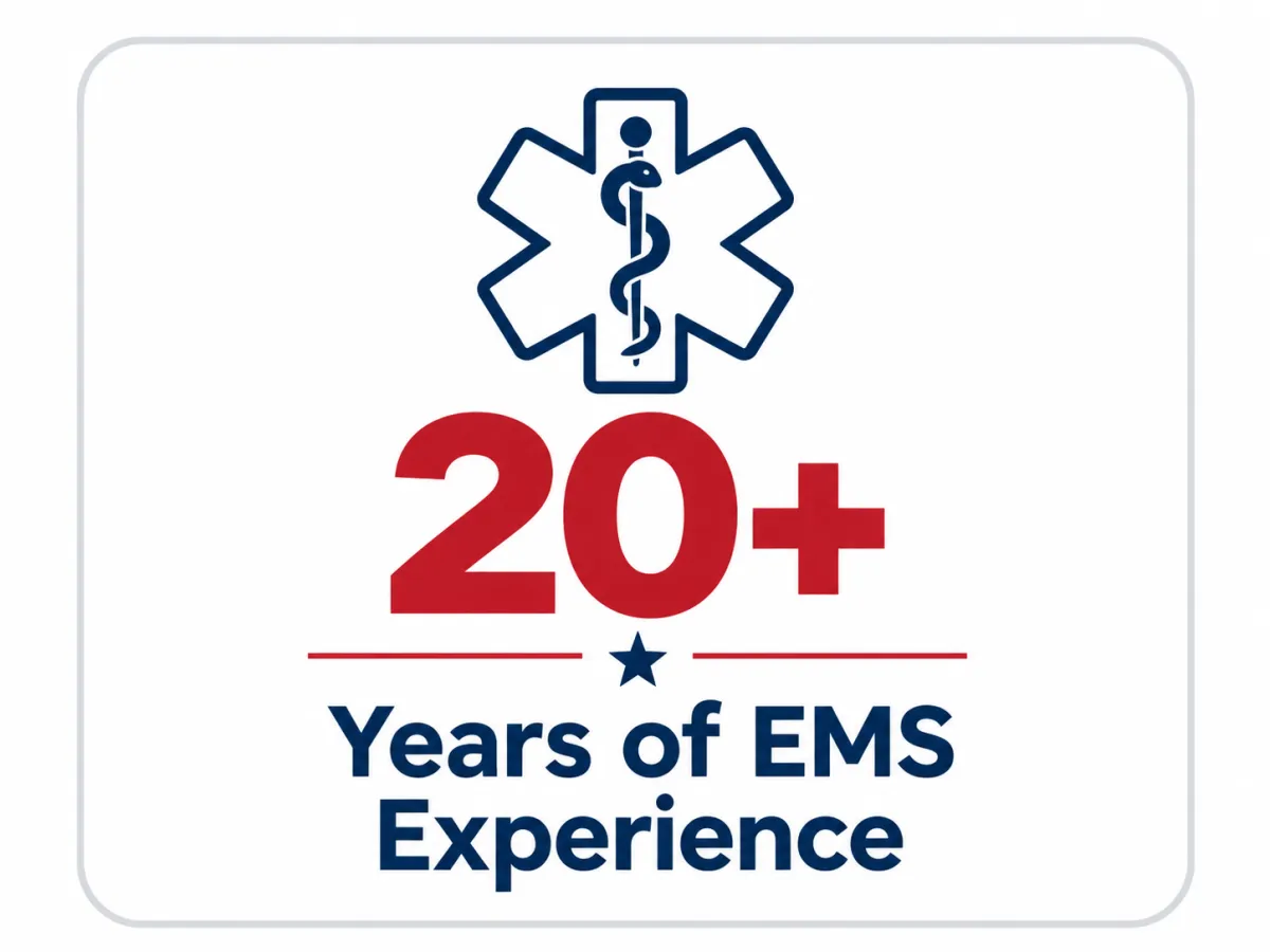 20+ years of EMS experience with CPR By Jeremy