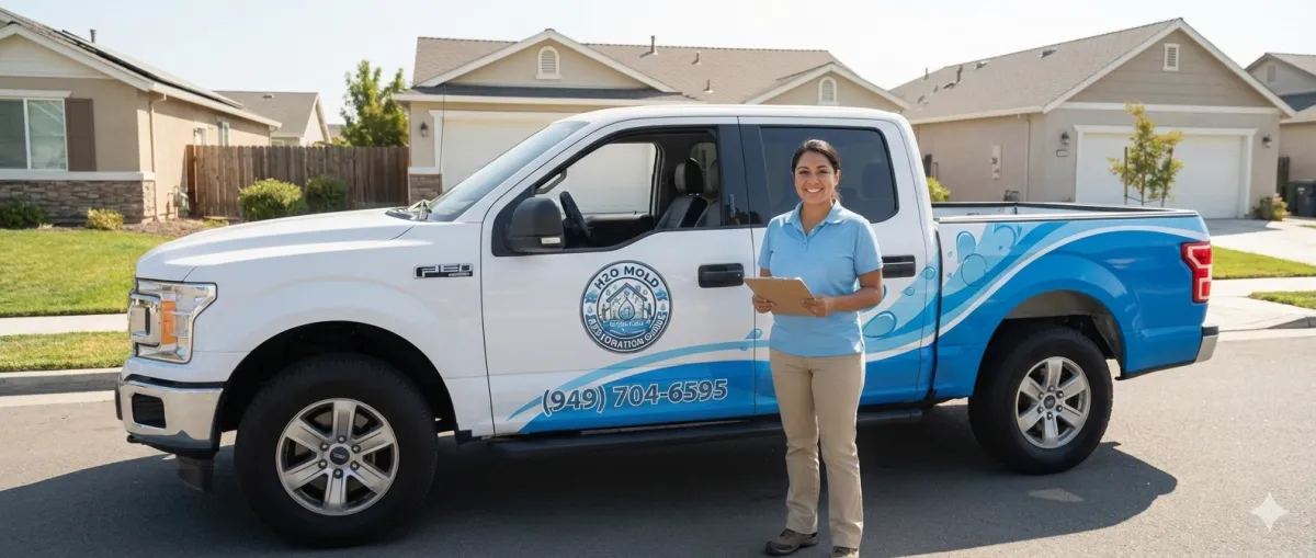 truck for H2O Mold Restoration Gurus of Rancho Santa Margarita