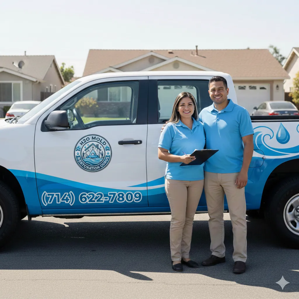 truck for H2O Mold Restoration Gurus of Santa Ana