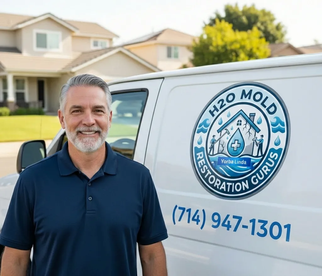 manager Mark Gomez of H2O Mold Resoration Gurus of Yorba Linda