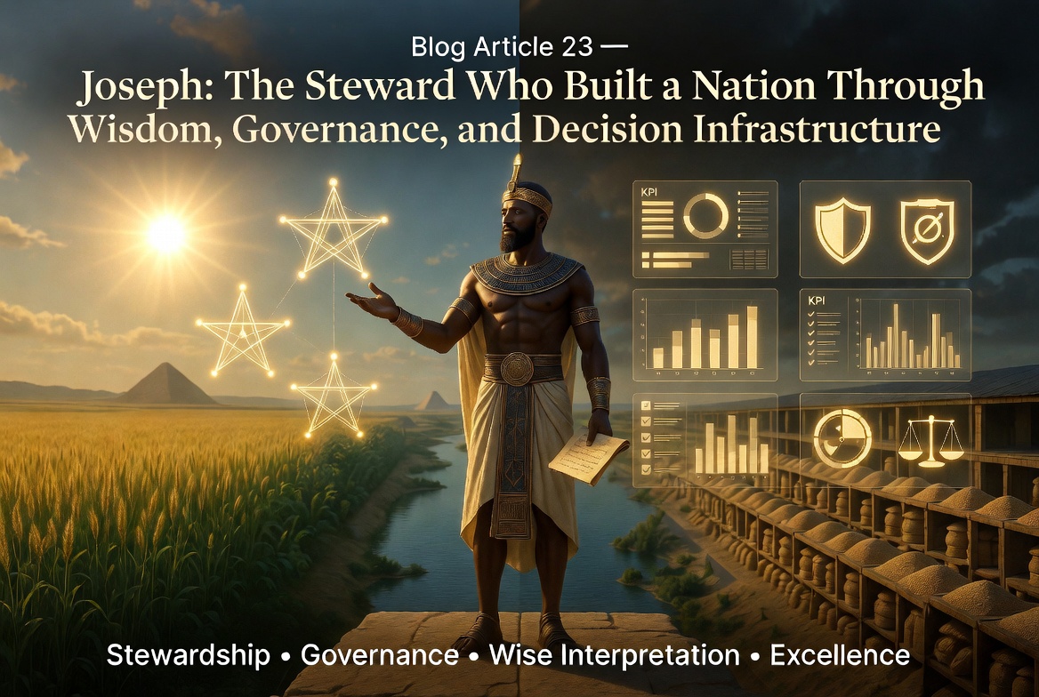 Joseph: The Steward : Building Through Wisdom, Governance, and Decision Infrastructure