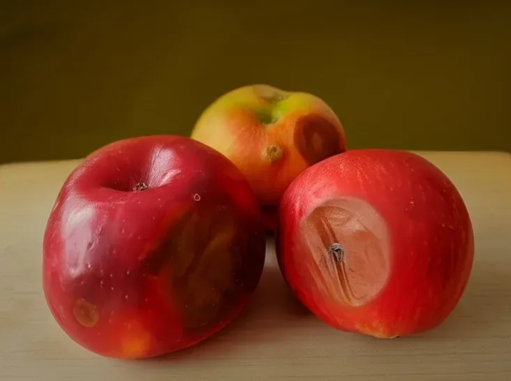 rotten apples